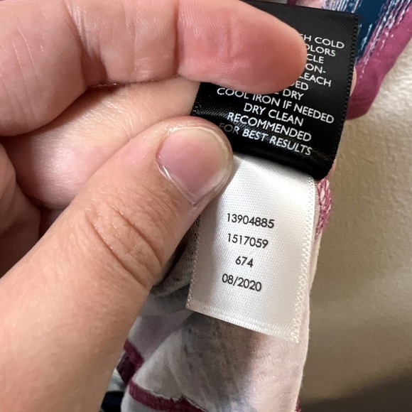 Torrid Super Soft Surplice Babydoll Top Multicolor Size 0 (12) - Picture 6 of 6